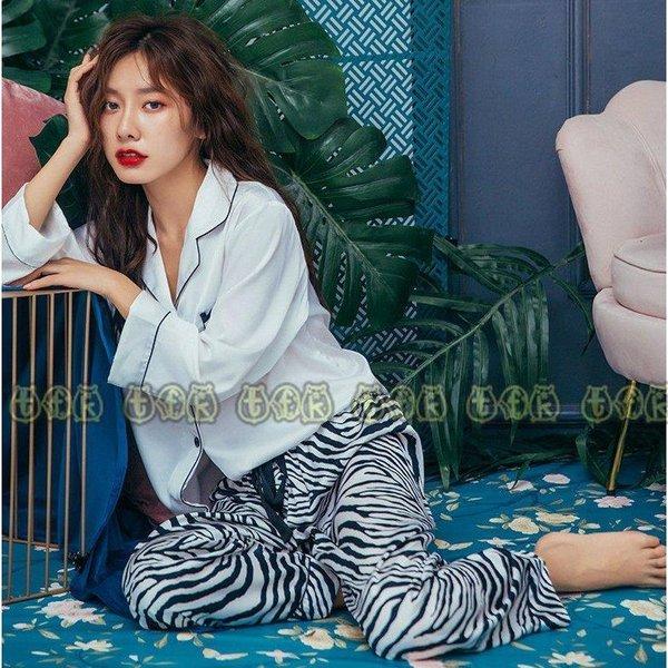 最新エルメス レディース 部屋着 パジャマ ルームウェア ナイトウェア リラックスウェア Akr シャープデザイン 大人空間 ブラック可愛い おしゃれ アニマル柄 長袖 パジャマ サイズ Xl qhema Com