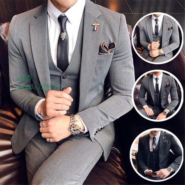 予約販売品 メンズ スーツ セットアップ 紳士 スリム 3色 春秋 スリーピース 3ピース シングル ドレスコートフォーマル ビジネス 結婚式 出張 Eks0a 永興ストアー 通販 Yahoo ショッピング 本店は Mdtu Nw Gov Lk