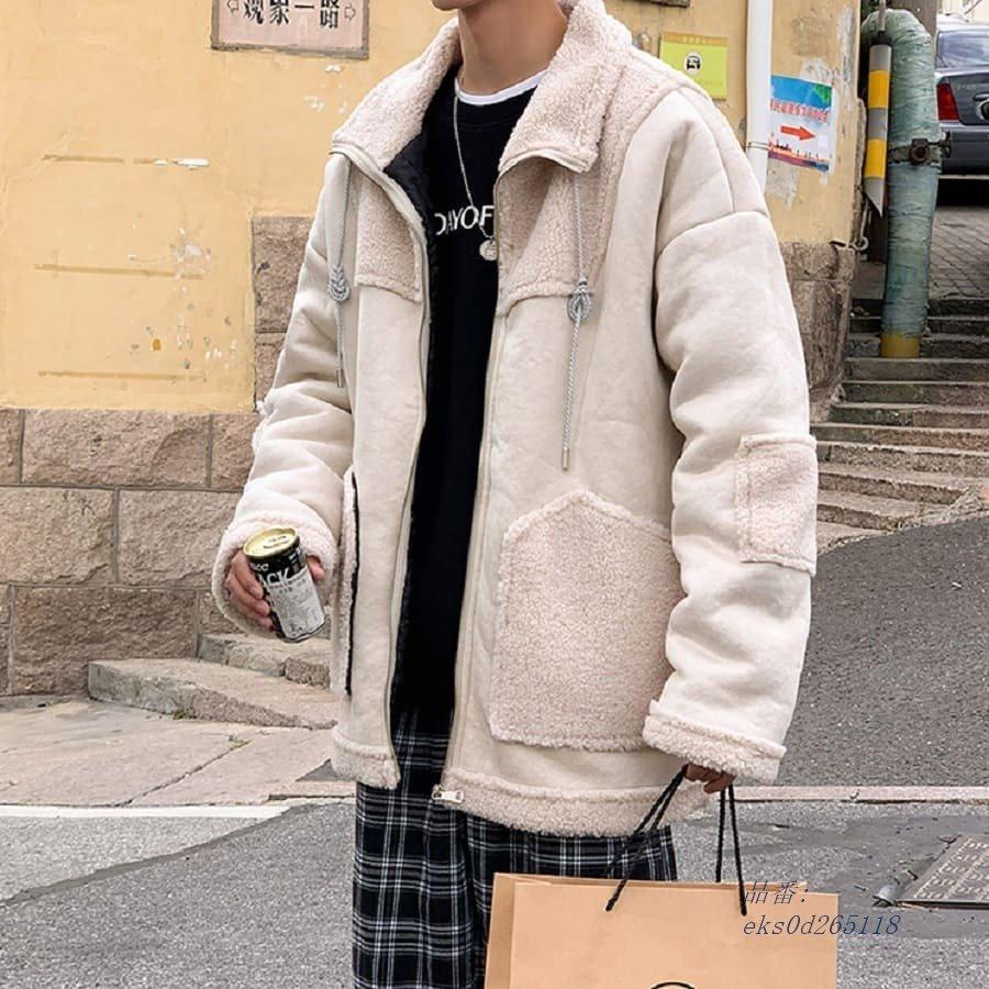 信頼 ボアブルゾン ボアジャケット メンズ 韓国 冬 アウター 値引 Styleandfunmag Com