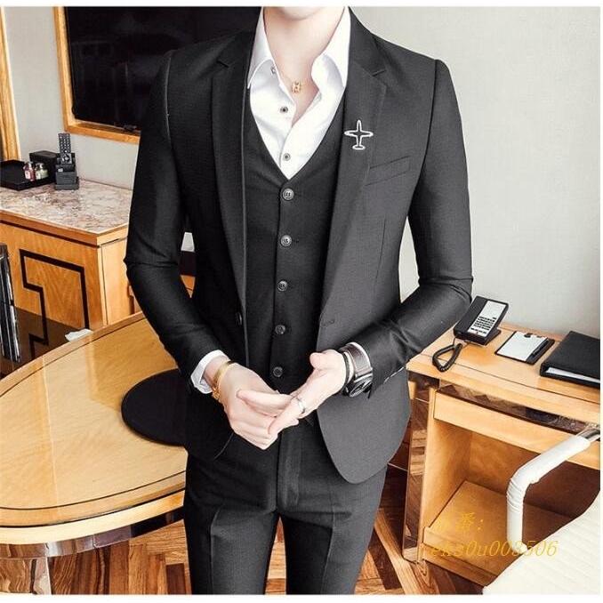 半額品 メンズスーツ 3ピース ビジネススーツ メンズ パーティー 通勤 カジュアル 韓国風 男性用スーツ 3点セット 結婚式 セットアップ フォーマル紳士服 Eks0u 永興ストアー 通販 Yahoo ショッピング 美しい Clearchannel Com Br