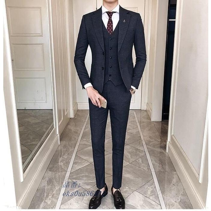 人気ブランド 3ピーススーツ スーツ チェック柄 メンズ ビジネススーツ 紳士服 通勤 卒業式 結婚式 二次会 スリーピース 二次会 スリムスーツ 成人 式 メンズスーツ 入学式 Eks0u5861 永興ストアー 通販 Yahoo ショッピング 大流行中 Industrial Comteco Com Bo