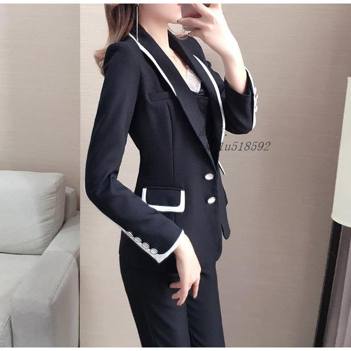 安い購入 スーツ レディース ビジネススーツ スーツ パンツ２点セット パンツスーツ オフィス 卒業式 通勤 面接 大きいサイズ40代 母 就活 入学式 長袖 激安ブランド Www Tecbios Com