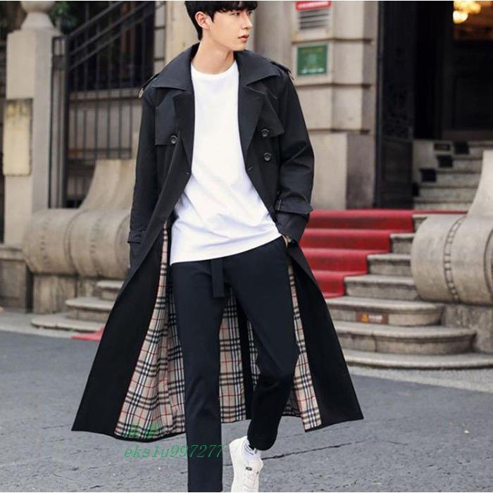 在庫限り メンズ トレンチコート ビジネスコート カジュアル 通勤コート フォーマル 春アウター ジャケット 安い購入 Industrial Comteco Com Bo