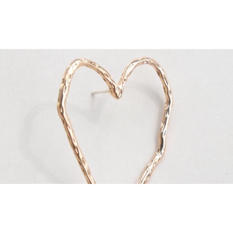 ハートピアス シンプル レディースアクセサリー ピアス ゴールド シンプル おしゃれ ゴールドピアス ハート E 406 Eily 通販 Yahoo ショッピング
