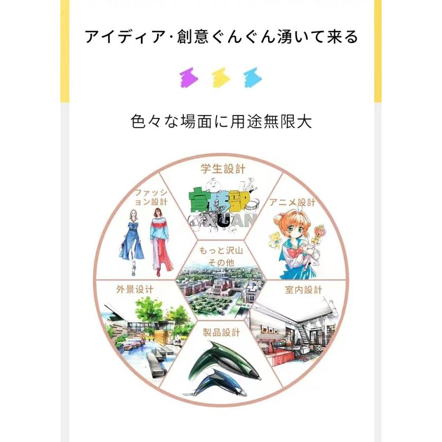 コピックとして使えるマーカーペン コミック用 80色 【収納用マーカー