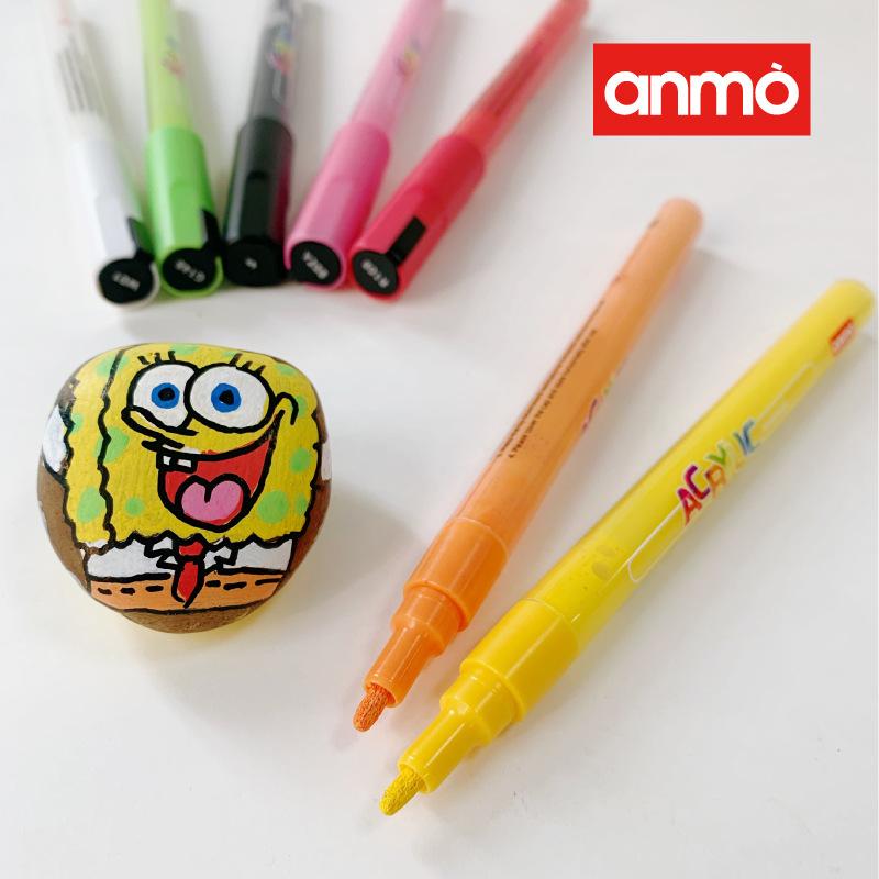 paint pens DIY アクリルペイントペン ペイントマーカー 紙 石 布