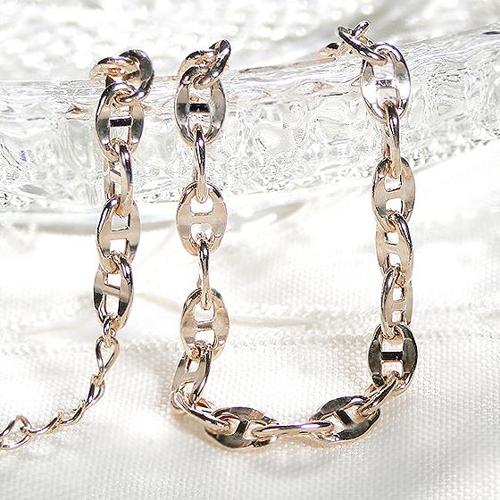 K10YG アンカー チェーン ブレスレット ブレス 10金 K10 10k