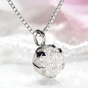 Pt900 0.30ct 一粒 ダイヤモンド ペンダント ネックレス ダイヤ