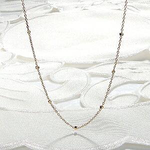 K10YG グリッターチェーン ネックレス ペンダント ネックレスチェーン