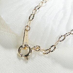 未使用　ルナチェーンネックレス　k10 K10YG ルナチェーンネックレス ペンダント ネックレスチェーン
