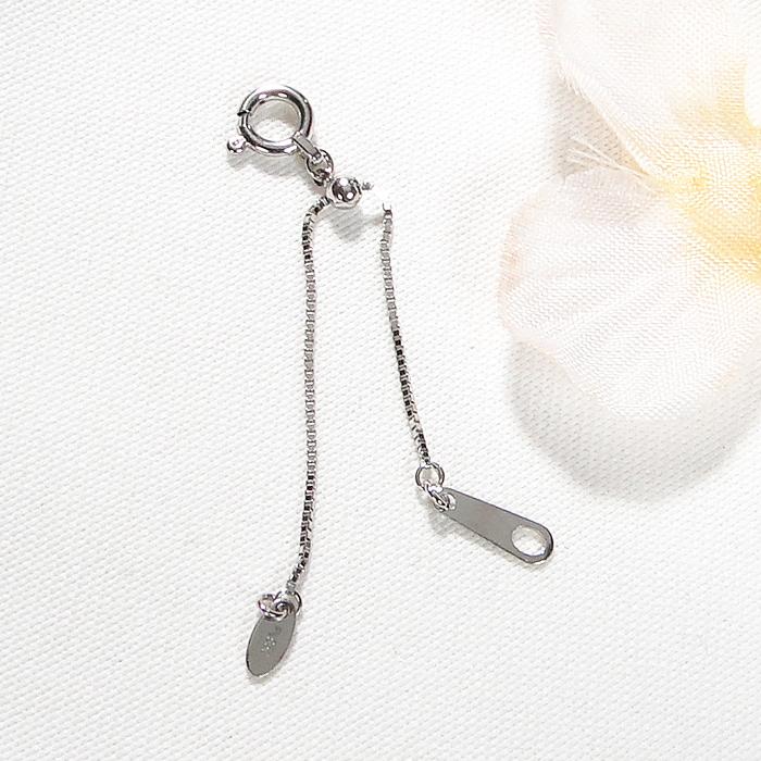 K18 YG PG Pt850 スライド式 アジャスター チェーン 5cm 送料無料