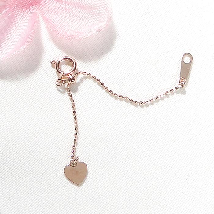 K10 YG PG WG スライド式 アジャスター チェーン 5cm 送料無料