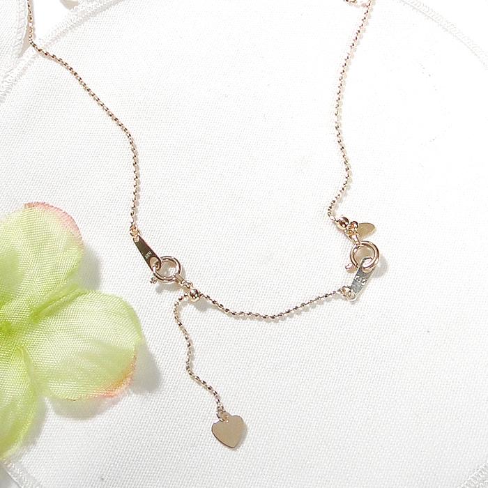 K10 YG PG WG スライド式 アジャスター チェーン 5cm 送料無料