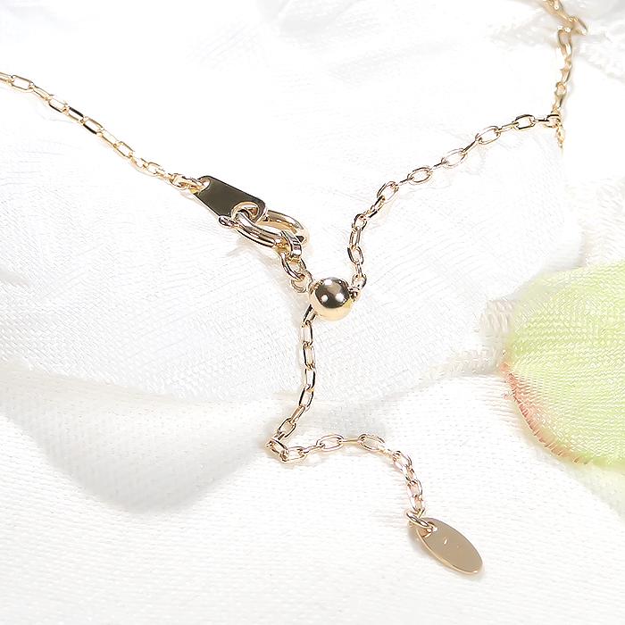 K18YG ペーパークリップ ハートモチーフ チェーン ネックレス 送料無料 18金 K18 18K ゴールド チェーンネックレス 女性 ハート 個性的 上品 可愛い EmN0211の画像