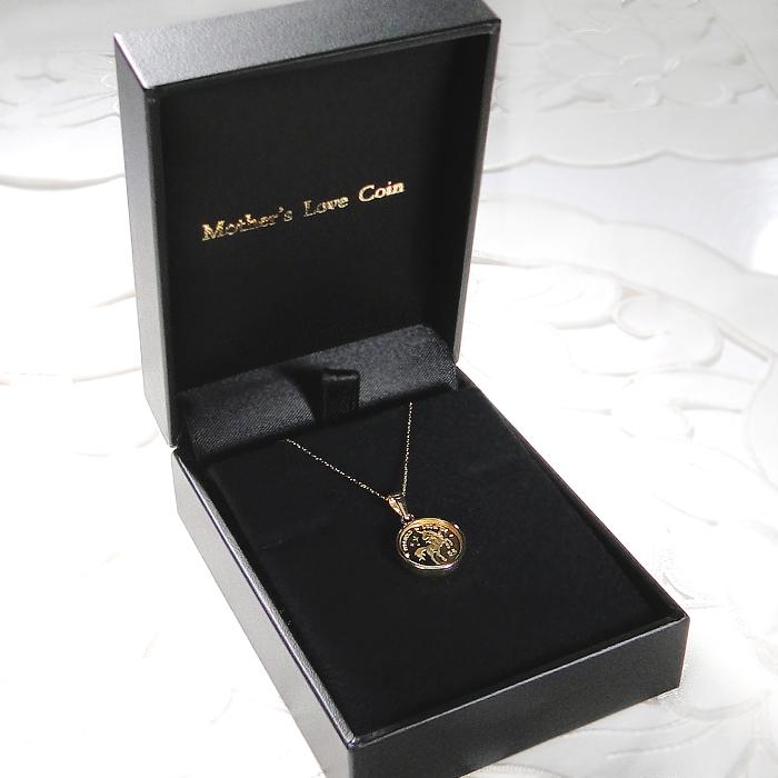 純金 K24 K18 2025 ユニコーン コイン ペンダント ネックレス 1/30oz