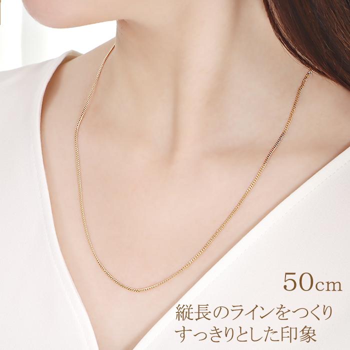 K18YG 1.35mm 中空 喜平 チェーン ネックレス 45cm 50cm 送料無料 K18 18k ゴールド ゴールドチェーン キヘイ 喜平チェーン チェーンのみ チェーンだけ EmN0234の画像