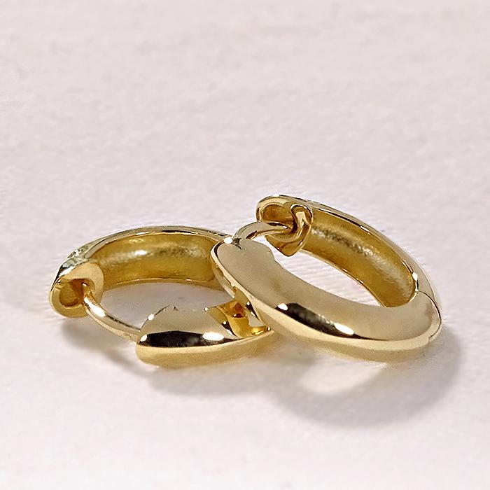 K18YG 地金 フープ ピアス 送料無料 18金 K18 イエローゴールド 人気