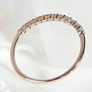 K18 PG ダイヤモンド0.2ctハーフエタニティ リング 楽天市場】K18PG ダイヤモンド ハーフエタニティリング 0.2ct ピンク