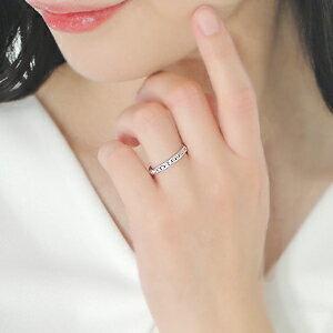 pt950 レール留め ダイヤモンド ハーフ エタニティ リング 0.2ct ダイヤ シンプル 人気 プラチナ 指輪 レディース ジュエリー 品質保証 送料無料 EmR0087-ptの画像