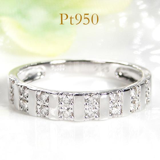 Pt950 0.25ct ダイヤモンド リング 送料無料 PT イエローゴールド  