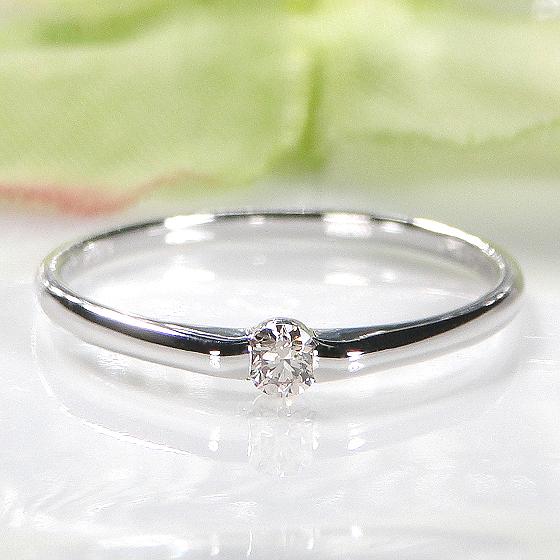 K10 YG PG WG 0.08ct 1粒 ダイヤモンド リング 送料無料 ダイア ダイヤ 人気 上品 指輪 ひと粒 一粒 レディース ジュエリー ゴールド ギフト プレゼント EmR0140の画像