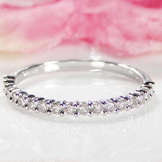爆安！！！Pt950ハーフエタニティリング　天然ダイヤモンド0.30ct 楽天市場】＼9日20時〜マラソン【お買い得】クーポン／Pt950 0.3ct