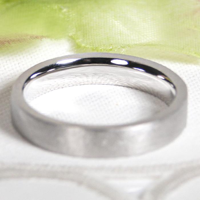 K18YG Pt900 0.01ct テクスチャー 五光留め 平打ち ダイヤモンド