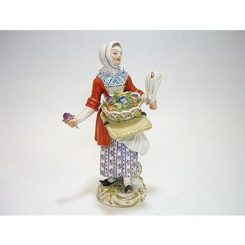 マイセン人形 パリの行商人 花売り娘 Ms 輸入洋食器店アイン 通販 Yahoo ショッピング