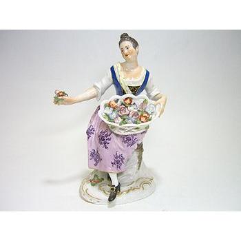 マイセン人形 子供園芸家 花売り少女 Ms 輸入洋食器店アイン 通販 Yahoo ショッピング