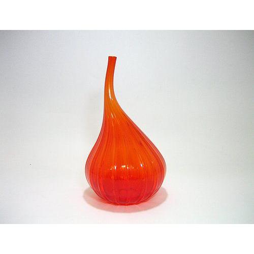 ●日本正規品● サルビアティ・ヴェネチアン・ドロップス　ベースS  22cm　オレンジ 花瓶、花器