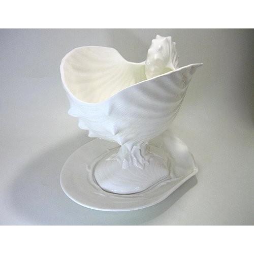 オープニング 大放出セール ウェッジウッド プレステージコレクション ノーチラス センターピース スタンド H22cm その他コーヒー ティーカップ Www Collectiviteslocales Fr