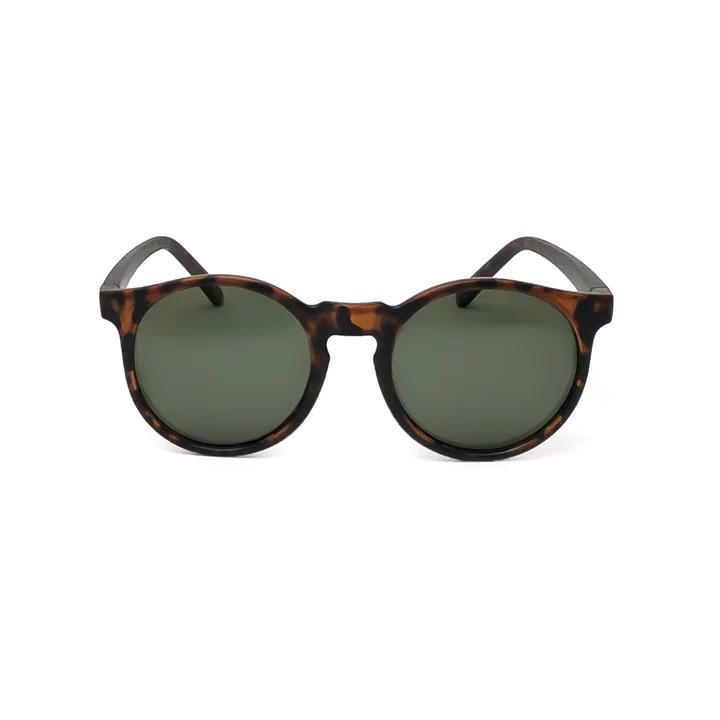 サングラス メンズ 偏光 DANGSHADES ATZ Tortoise Matte x Green Gray 