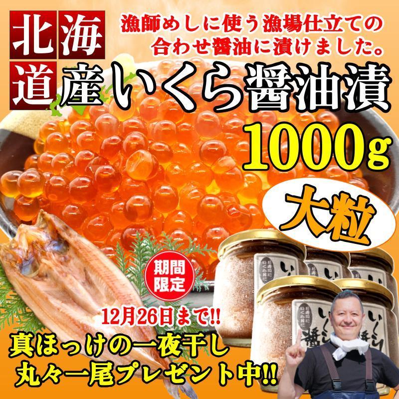 オンラインストア本物 イクラの醤油漬け いくら 北海道 1瓶 170g X 6本セット 合計 1kg お取り寄せ 冷凍 わけあり 訳あり 鮭 お歳暮 年末年始 お正月 予約可 さらに半額 Ebminmobiliariard Com