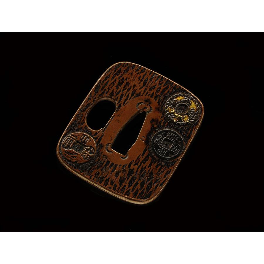 鍔 鐔 象嵌 キリシタン マリア 吉利支丹 切支丹 マリヤ キリスト 刀剣