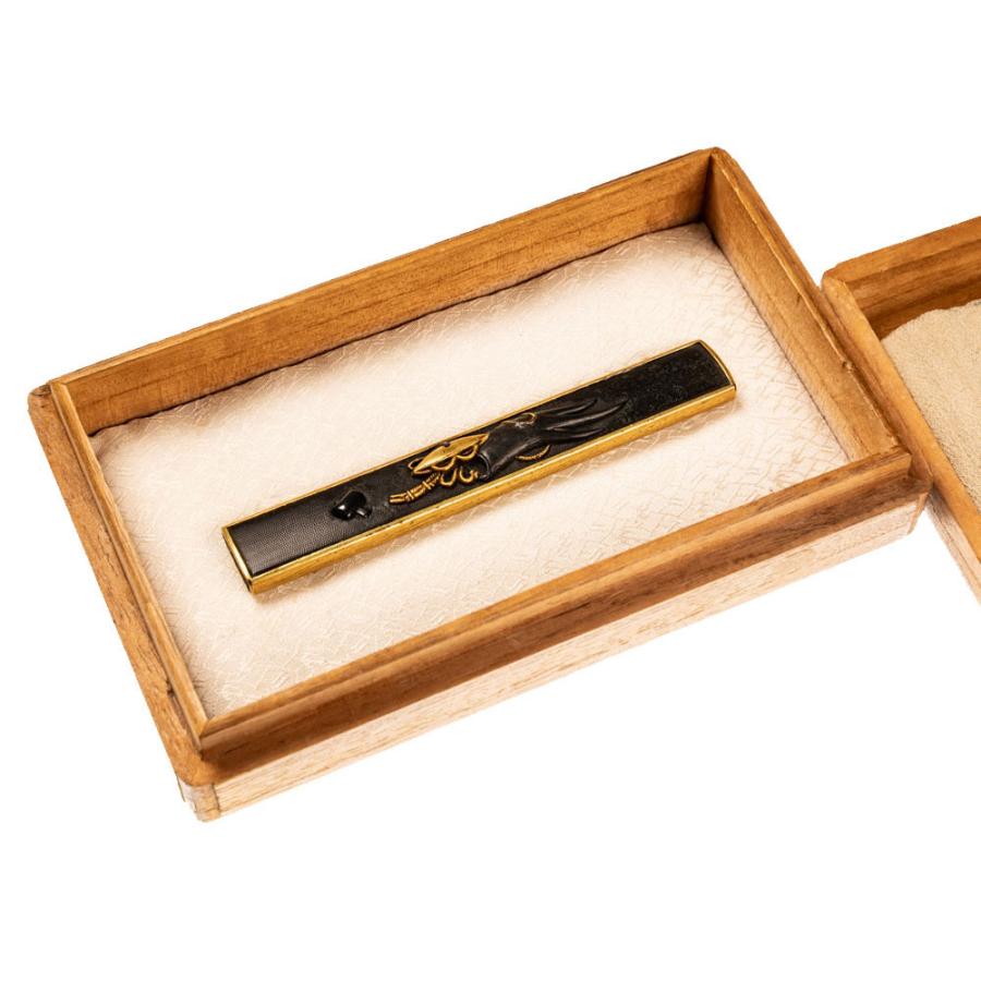 小柄 後藤桃山 宝尽図小柄 【保存刀装具】鍔・鐔 刀装具 日本刀 刀剣