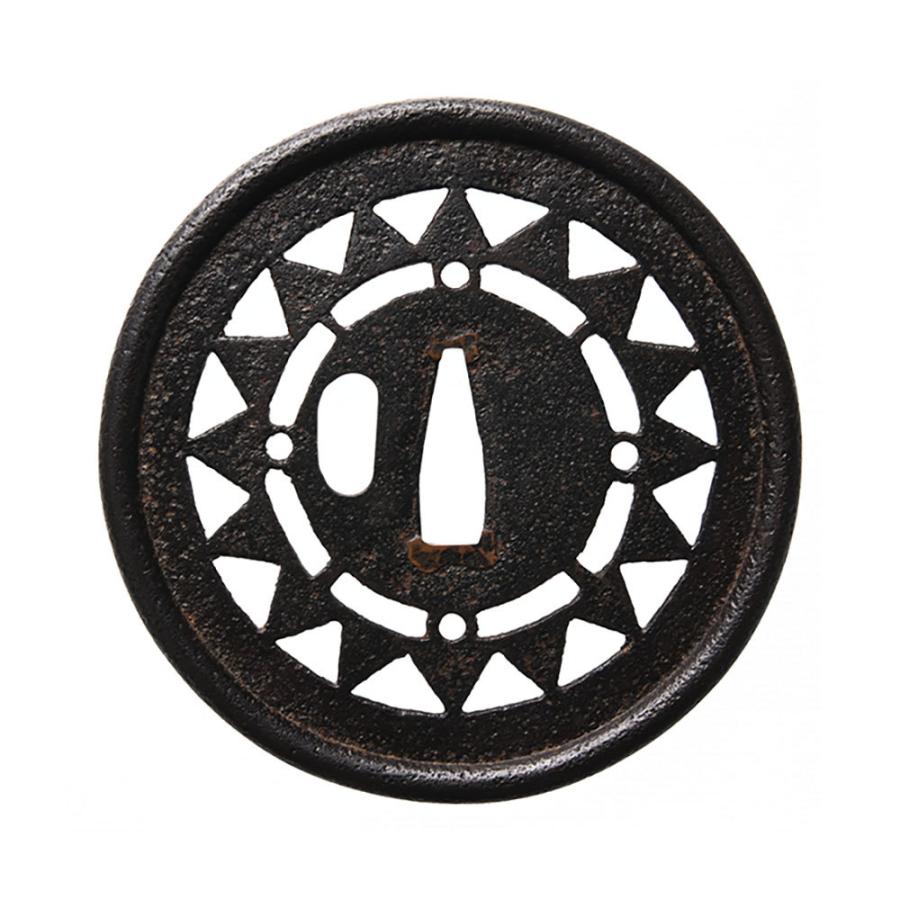 鍔 鐔古甲冑師 雪輪透鍔 特別保存刀装具 刀装具 日本刀 刀剣 34 永楽堂ヤフー店 通販 Yahoo ショッピング