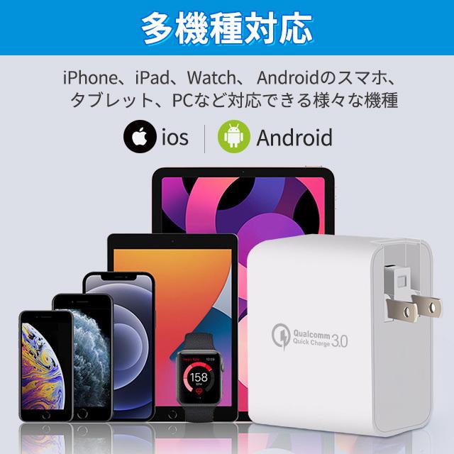 4in1 48w急速充電器 Pdw対応 充電器 Ac Usb アダプター コンセントタイプc 複数4ポート Qc3 0対応 折り畳み式 プラグ Iphone Ipad Macbook対応 4kcharger Zd A Its ショップ 通販 Yahoo ショッピング