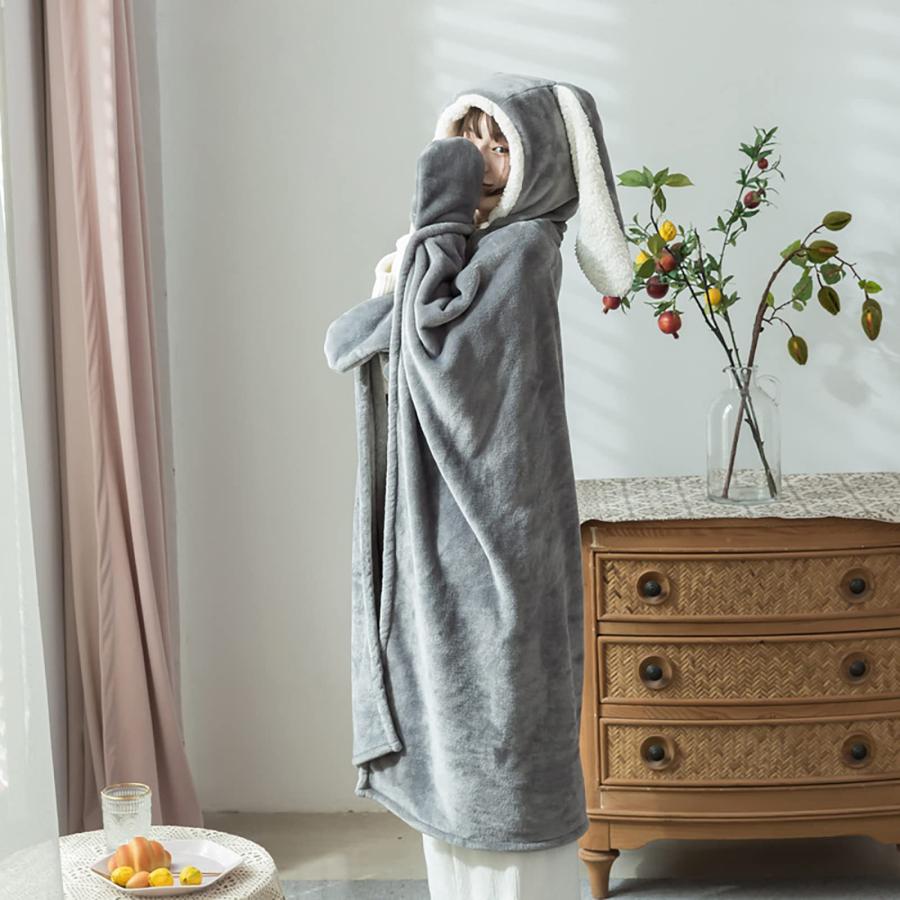 着る毛布 レディース 着るブランケット 裏起毛 羽織 かわいい 着る毛布 レディース 着るブランケット 裏起毛 羽織 かわいい