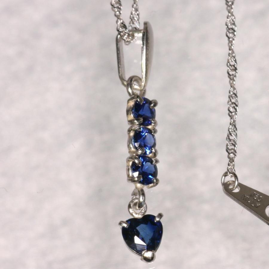 Pt900 スターサファイア A-6 プラチナ Pt900枠サファイアのペンダント