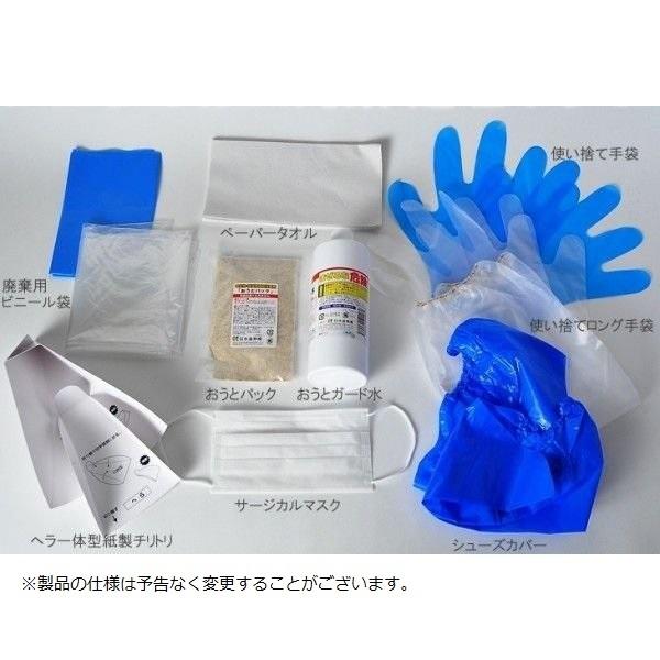 【10個セット】 嘔吐物処理セット おうとキット ウイルス 飛散防止 使い捨て ホテル 介護施設 病院 交通機関 学校 飲食 保育園 嘔吐 ...