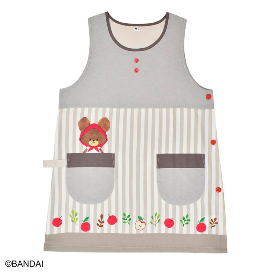 くまのがっこう　フリース　保育士エプロン くまのがっこう フリース エプロン 保育士 スモック｜Yahoo