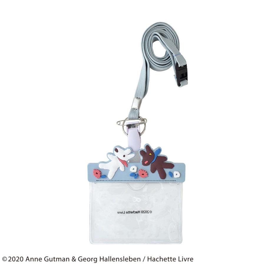 リサとガスパール ネームホルダー キャラクター 名札 ケース グッズ