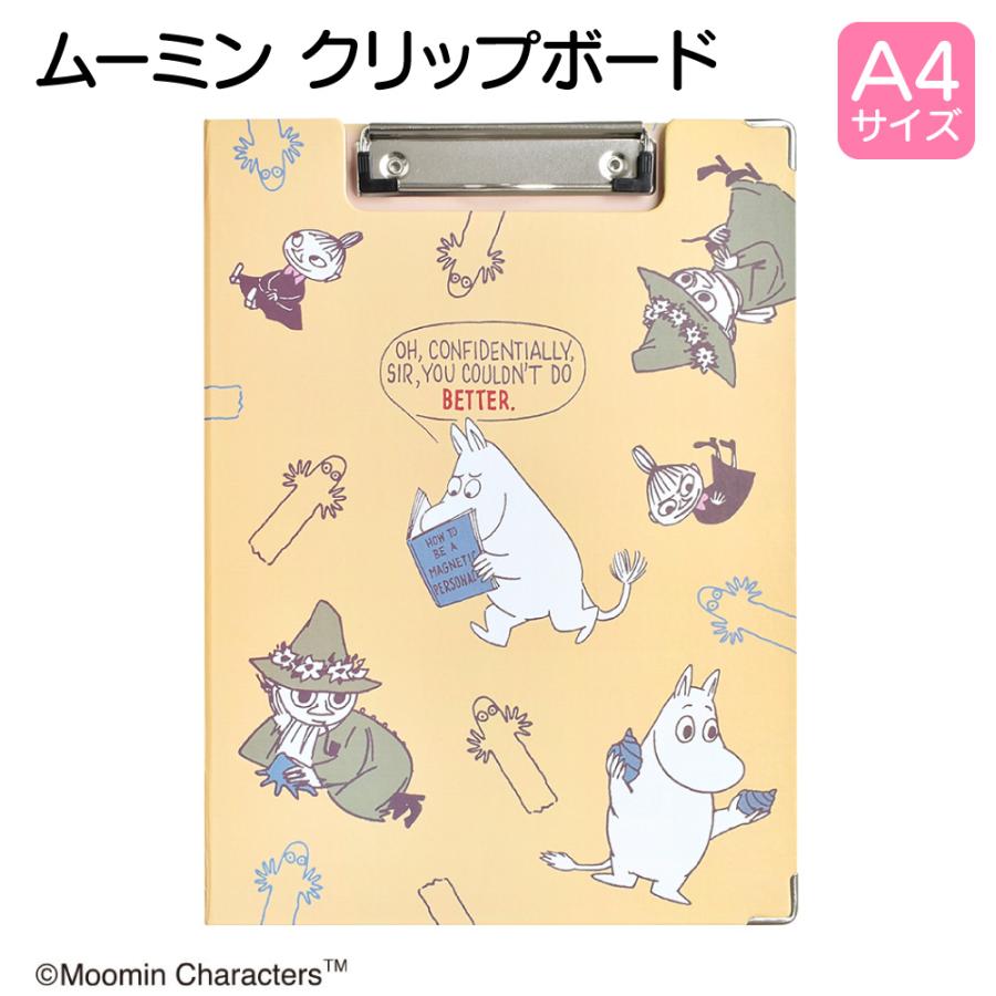 MOOMIN（ムーミン） クリップボード バインダー a4 キャラクター