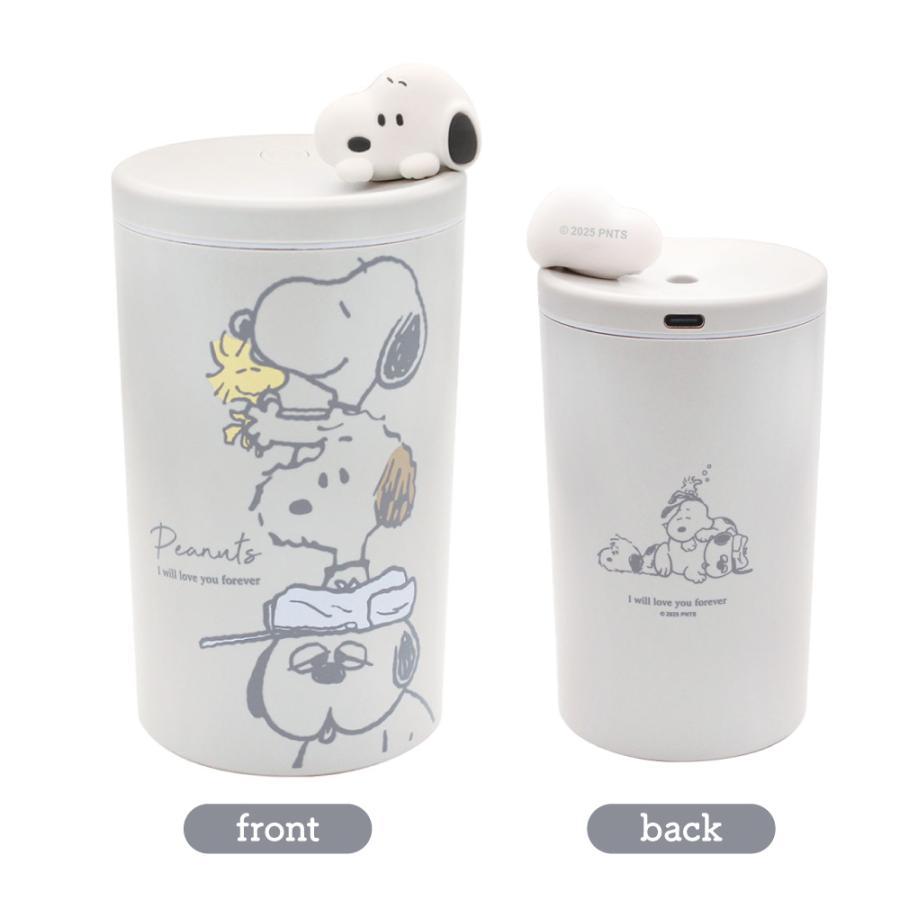 SNOOPY（スヌーピー） マスコット付き スリム加湿器 卓上 リラックス