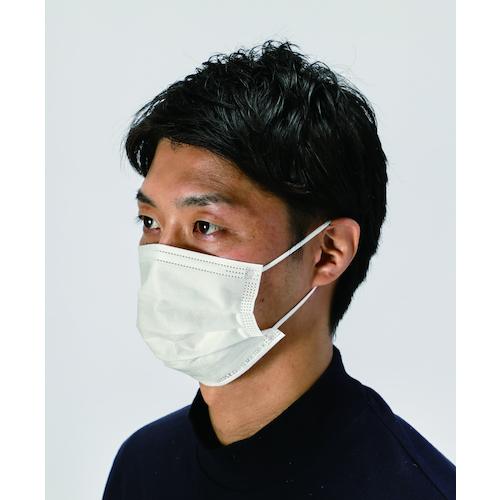 TRUSCO中山 トラスコ中山 一般作業用マスク 耳掛けタイプ 3層 個包装