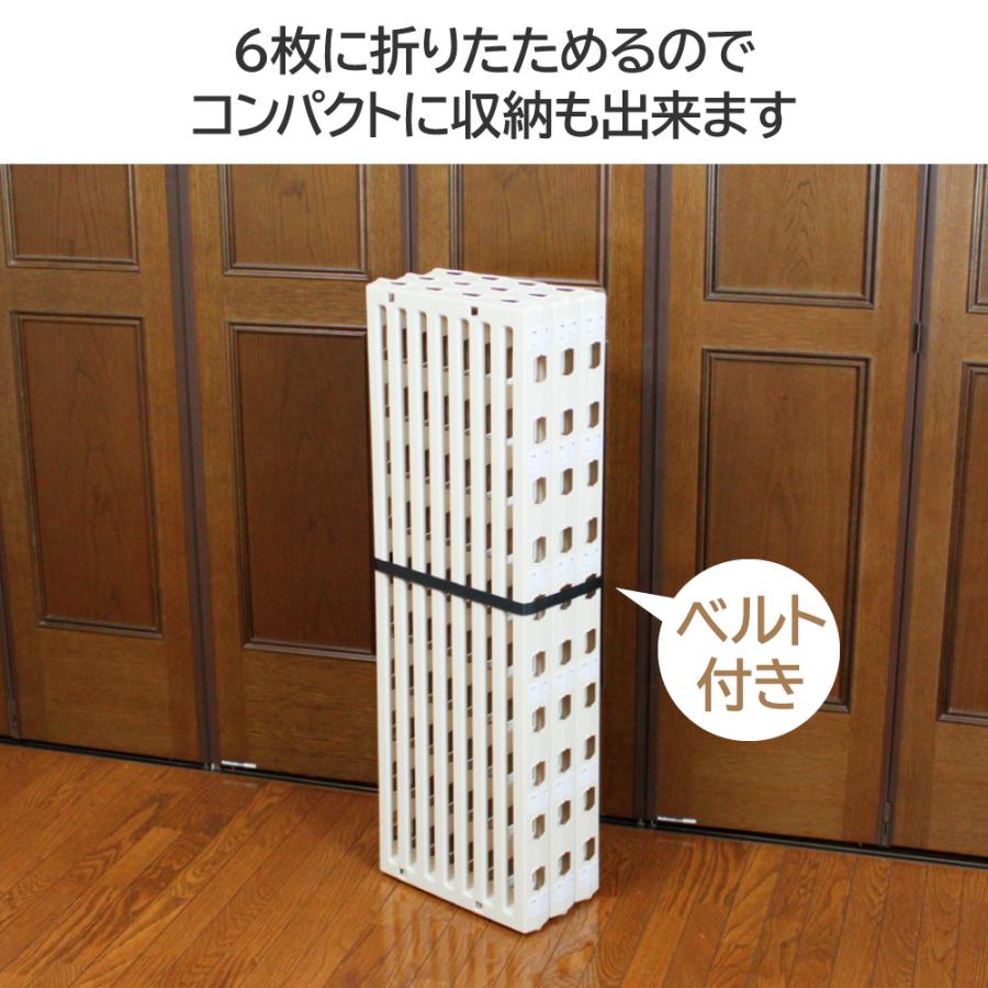 蝶プラ工業 すのこベッド エアースリープ シングル 折りたたみ