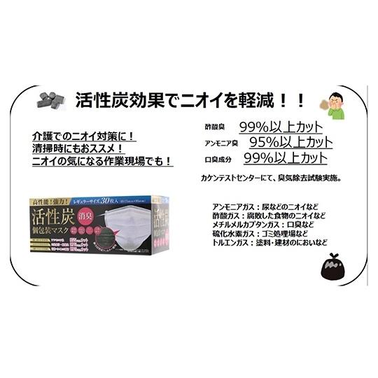 クー・メディカル・ジャパン 活性炭個包装マスク レギュラーサイズ 個