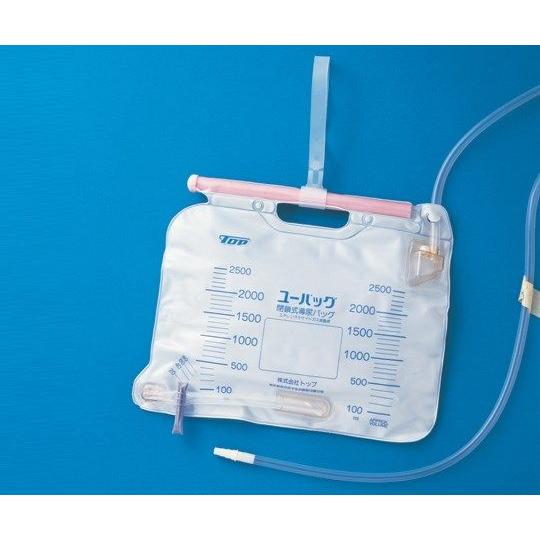 トップ ユーバック 尿バック 2500ml 1箱(5セット入) 02601 (8-7877-01