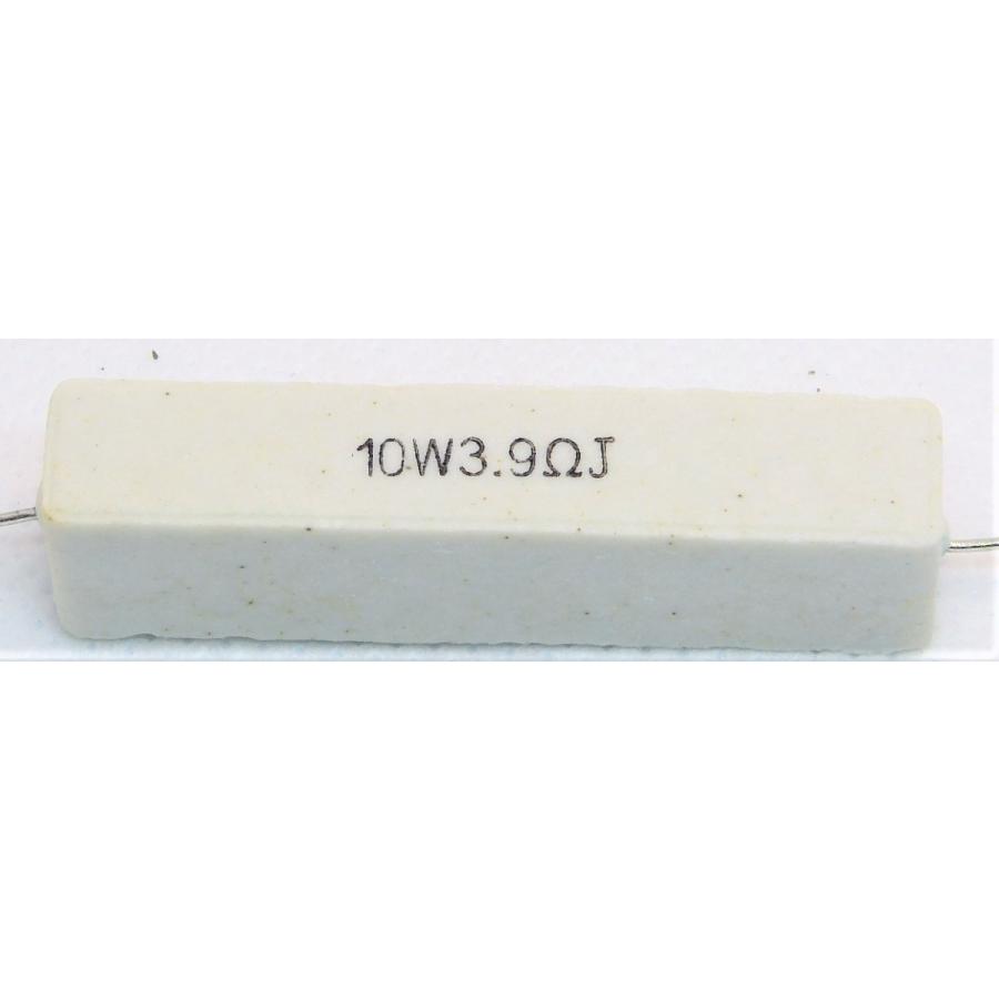 セメント抵抗 10w 3.9Ω 2個セット : かすかべでんき - 通販 - Yahoo