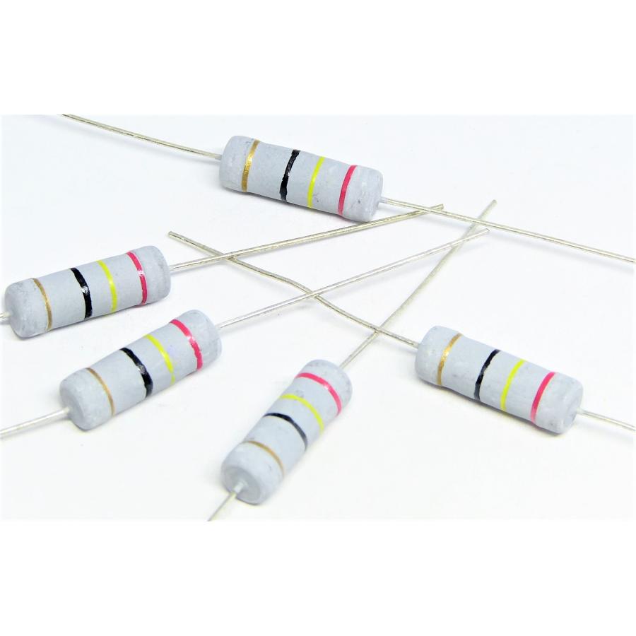 3w金属皮膜抵抗 24Ω 5本 : かすかべでんき - 通販 - Yahoo!ショッピング